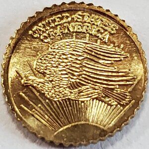 United States of America Lady Liberty 0.05 Gram Gold Coin